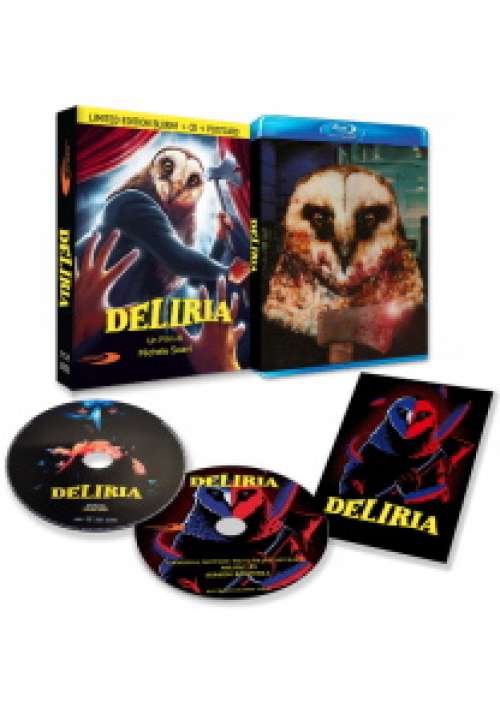 Deliria (Blu-Ray+Cd+Postcard In Slipcase Nobilitato)