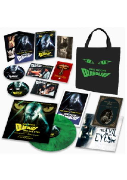 Due Occhi Diabolici (Ultra Limited Deluxe Bag 100 Copie) (Blu-Ray+Cd+Lp+Libro)