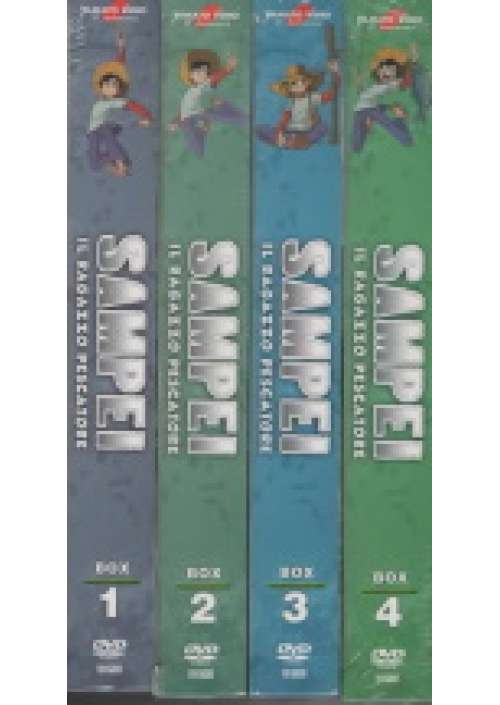 Sampei il ragazzo pescatore - Serie Completa 4 Box (22 dvd)