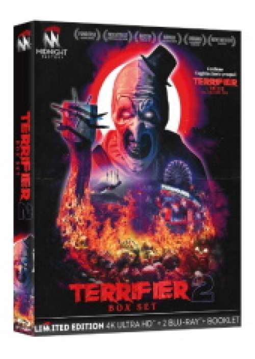 Terrifier 2 Boxset (Blu-Ray 4K+2 Blu-Ray+Booklet)