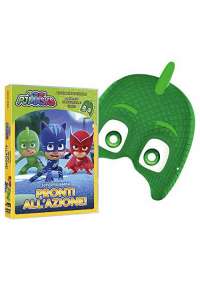 Dvd+Maschera Pj Masks - Super Pigiamini Pronti All'Azione! (Geco Edition)