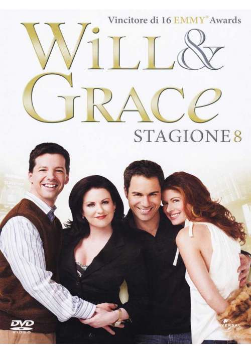 Will & Grace - Stagione 08 (4 Dvd)