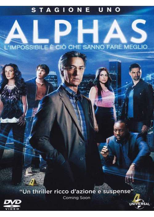 Alphas - Stagione 01 (3 Dvd)