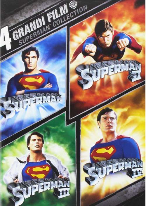 Superman - 4 Grandi Film (4 Dvd)