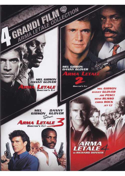 Arma Letale - 4 Grandi Film (4 Dvd)