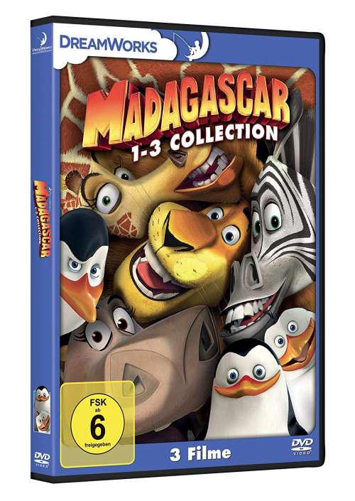 Madagascar 1-3 Collection (3 Dvd)