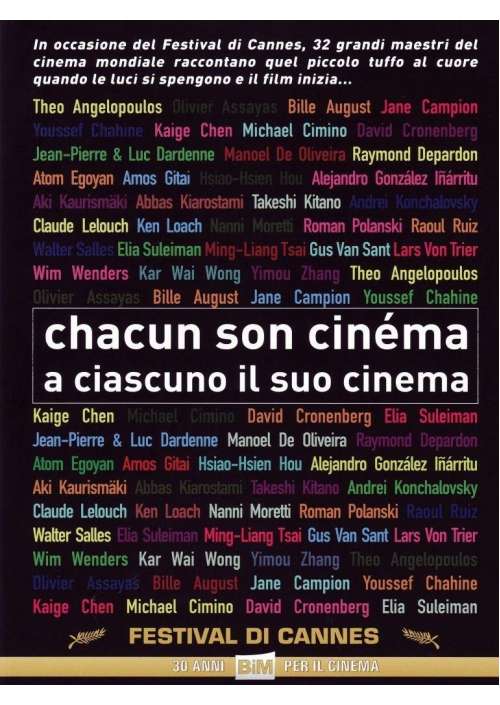 Chacun Son Cinema - A Ciascuno Il Suo Cinema