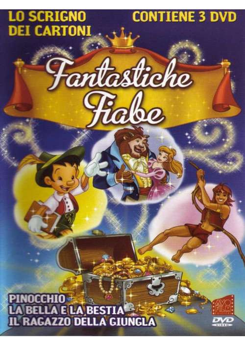 Scrigno Dei Cartoni (Lo) - Fantastiche Fiabe (3 Dvd)