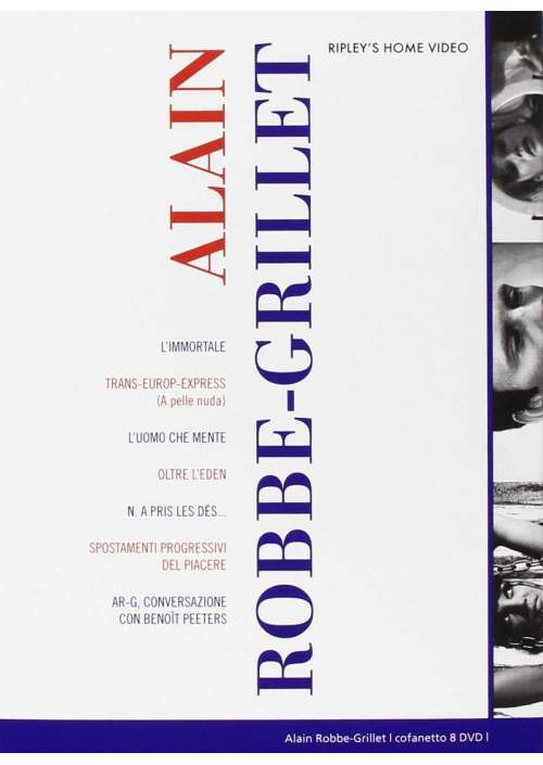 Alain Robbe-Grillet Cofanetto (8 Dvd)