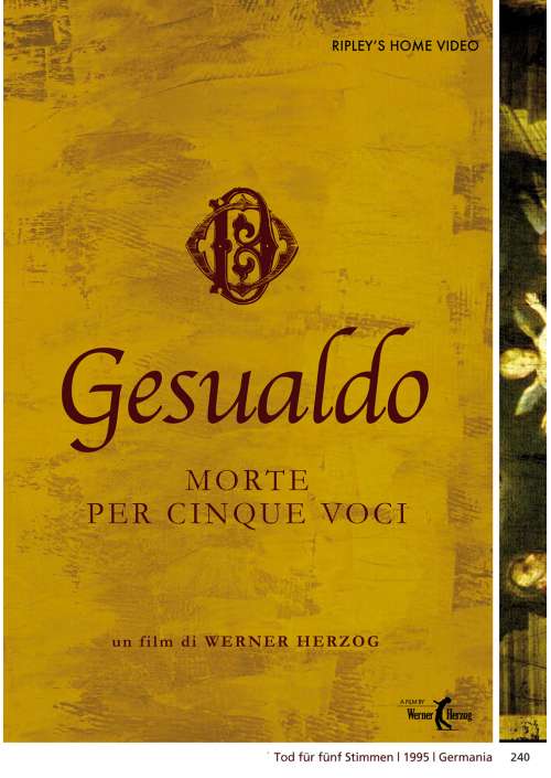 Gesualdo: Morte Per Cinque Voci