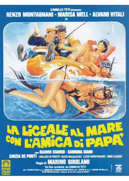 La Liceale Al Mare Con l'Amica Di Papa'