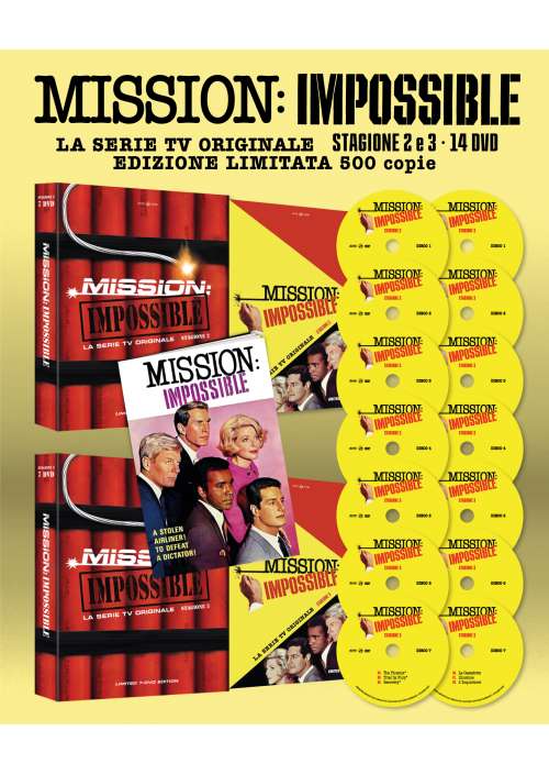 Mission: Impossible - Serie TV - Stagione 02-03 (14 Dvd) (Limited Edition 500 Copie)