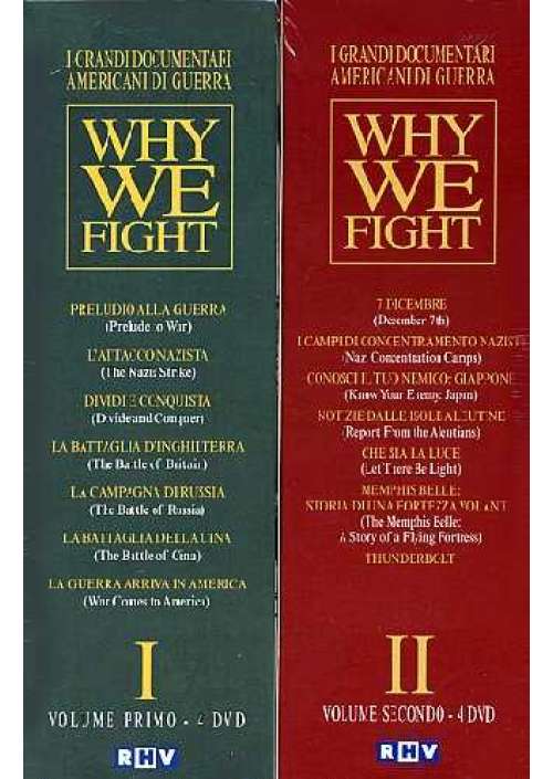 Why We Fight #01-02 (8 Dvd)