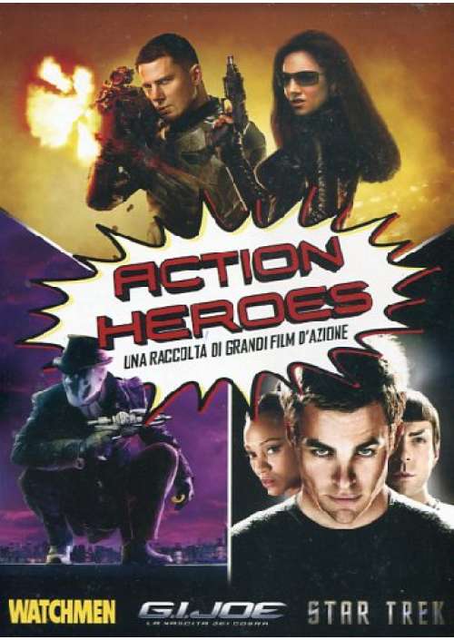 Action Heroes (3 Dvd) (Star Trek / Watchmen / G.I. Joe)