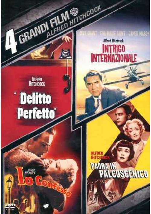 Alfred Hitchcock - 4 Grandi Film (4 Dvd)