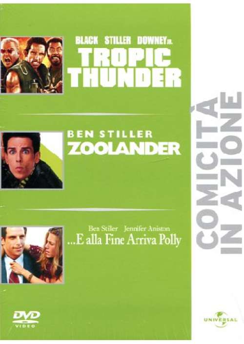 Tropic Thunder / Zoolander / E Alla Fine Arriva Polly (3 Dvd)