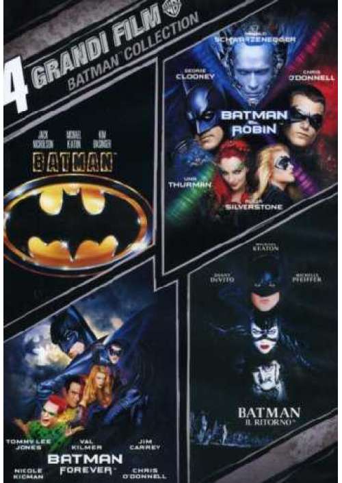 Batman - 4 Grandi Film (4 Dvd)